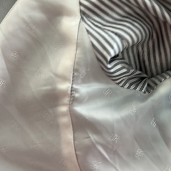 Brown wool jacket with faux suede elbow patch - Picture 7 of 8